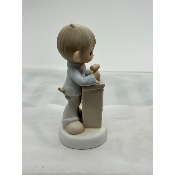 Precious Moments 1983 Collectors Club Let Us Call This Club To Order E-0303 Figu - Picture 4 of 11